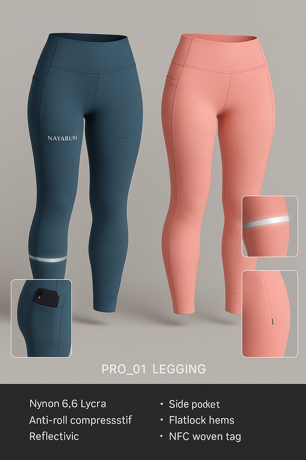 PRO_01 — Legging de performance