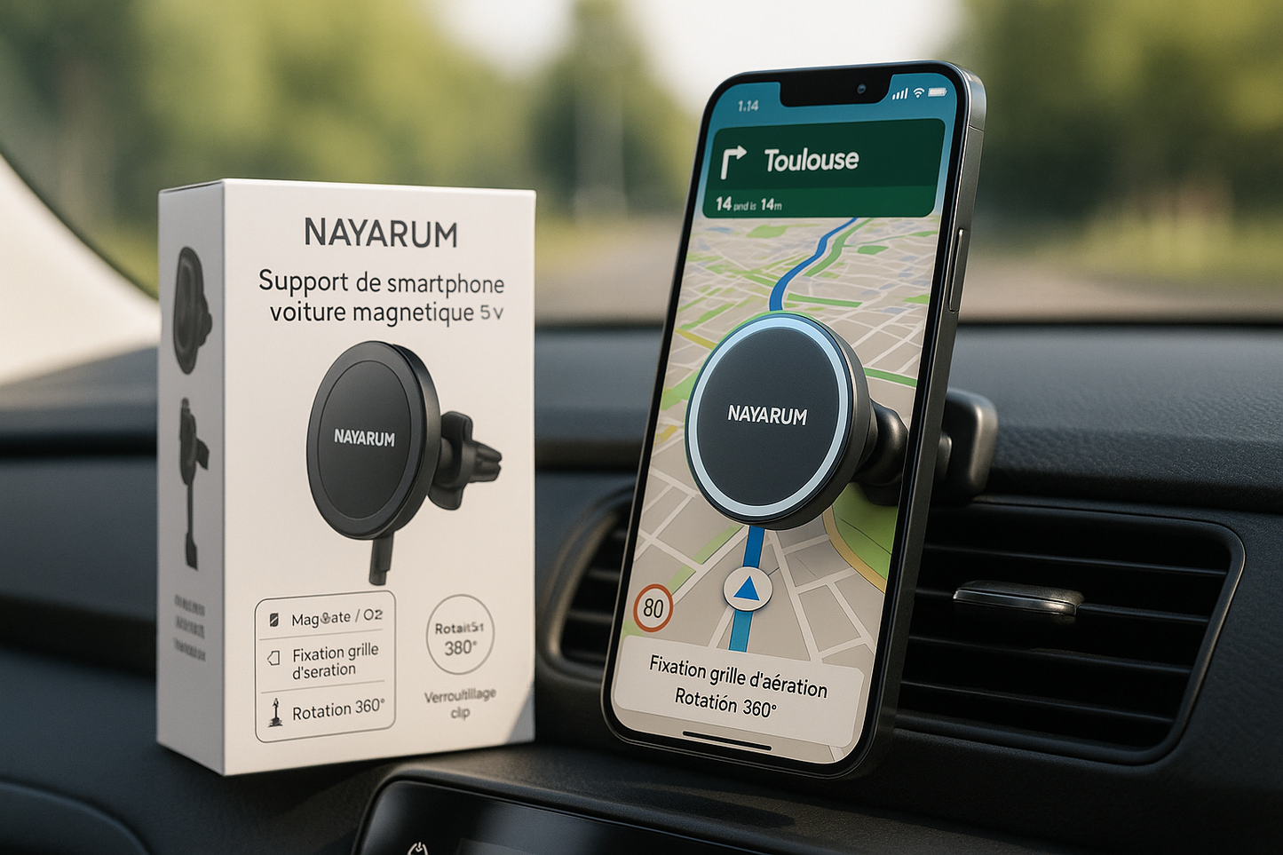 Support de smartphone voiture