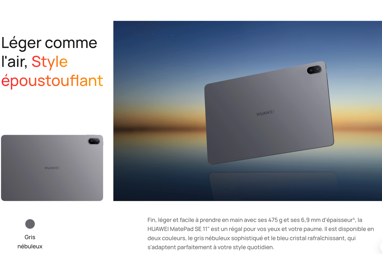 HUAWEI MatePad SE 11"
