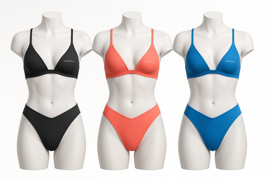 bikini triangle & bas ajustable