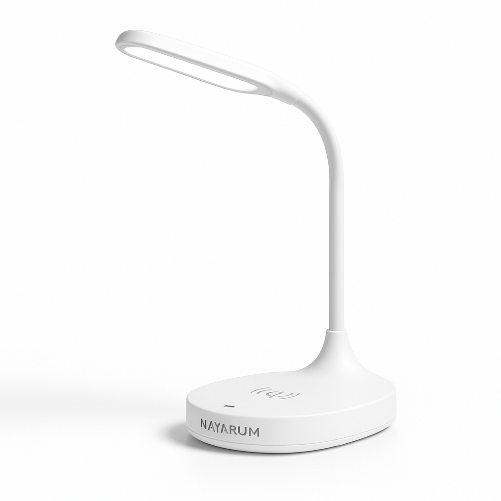 Lampe intelligente Nayarum – Lampe de chevet & chargeur sans fil