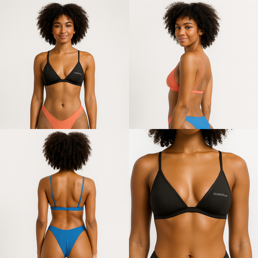 bikini triangle & bas ajustable