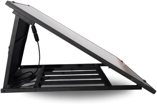 KODAK Station Solaire 450W Plug & Play avec Micro-onduleur Envertech EVT-400R - Technologie Bifaciale jusqu'à + 20% de Rendement - Cellules monocristallines – Installation ultra-Rapide