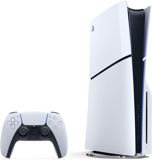 Playstation Sony, 5 Édition Standard, PS5 avec 1 Manette Sans Fil DualSense, Couleur : Blanche
