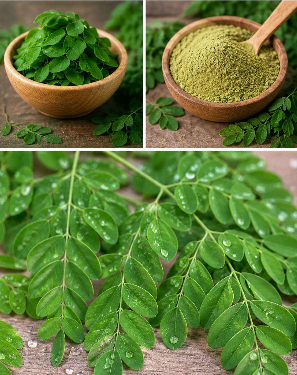 organic moringa powder