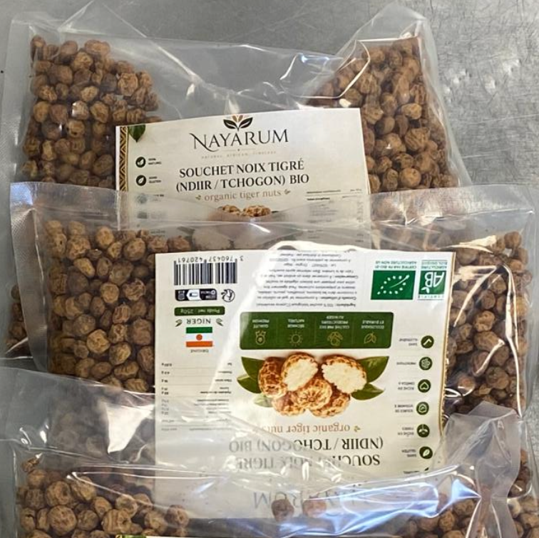 Organic tiger nuts (ndiir, chufa)