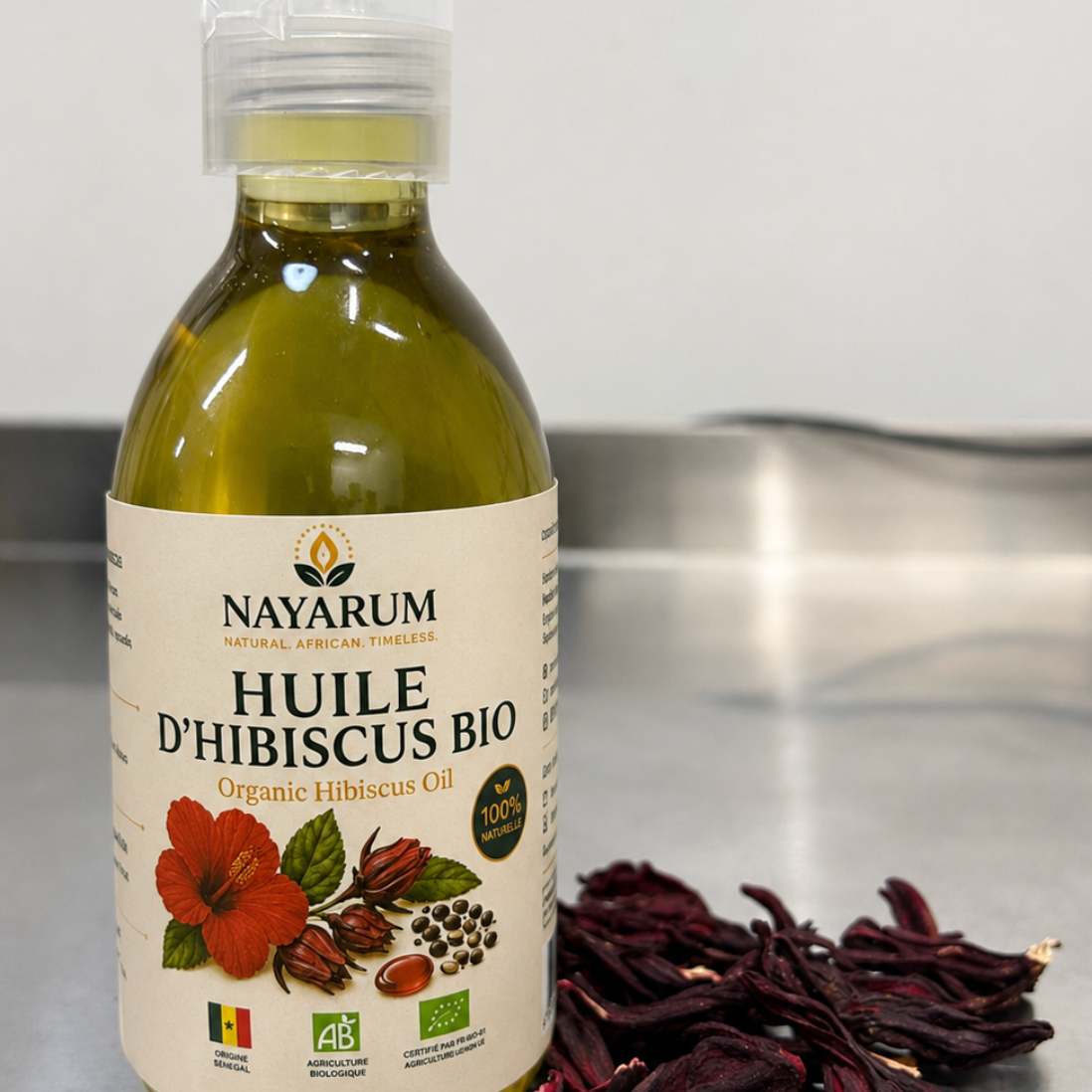 Organic hibiscus oil 100ml