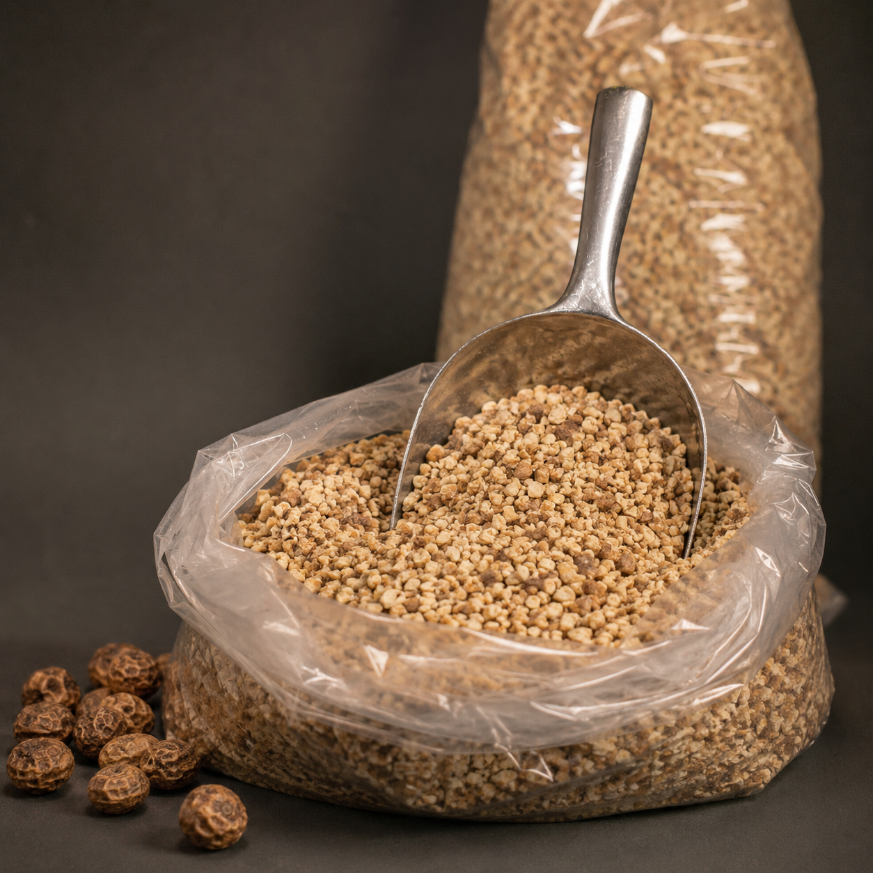 Organic crushed tiger nut
