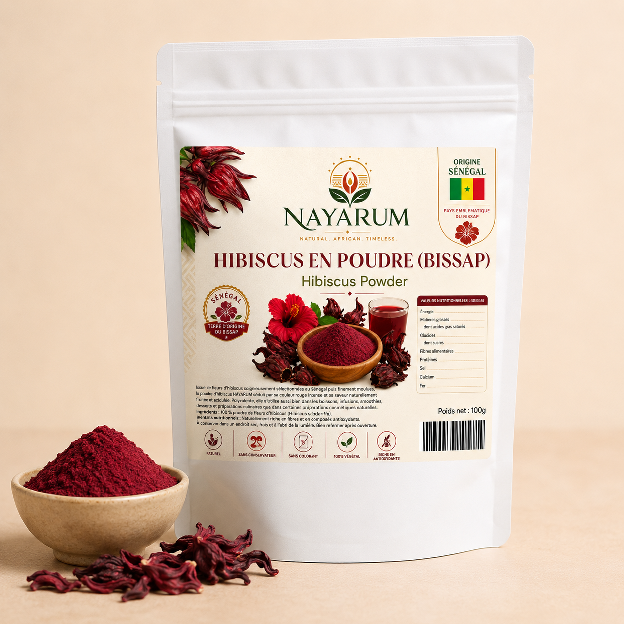 hibiscus powder