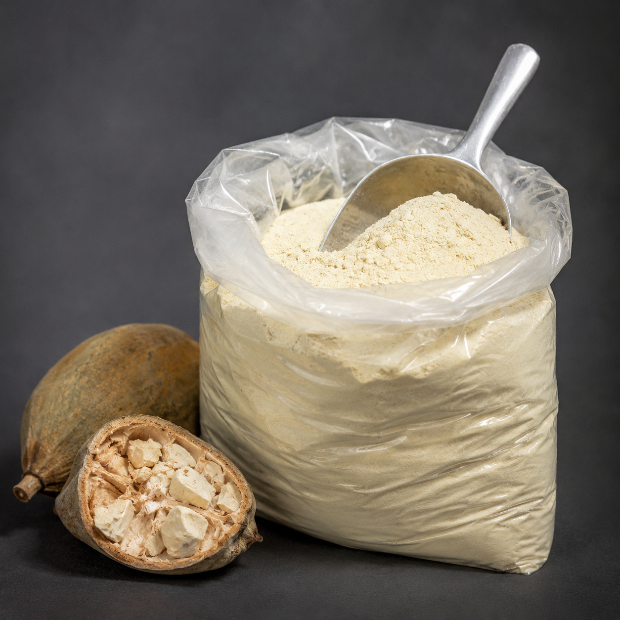 Organic baobab powder