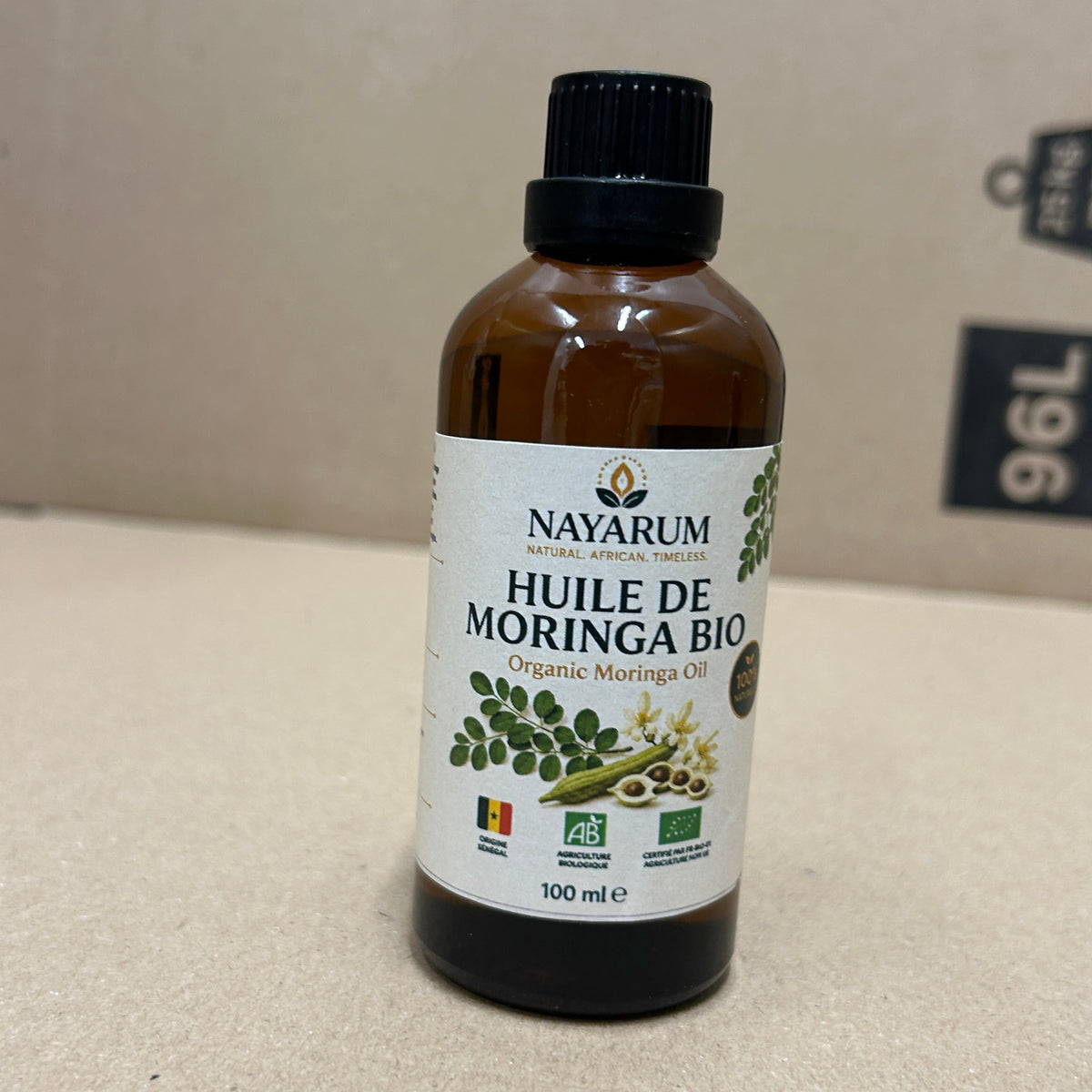 organic moringa oil 100ml